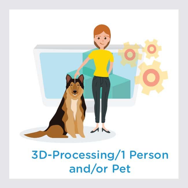 3D-Scan Model Processing (human + pets)