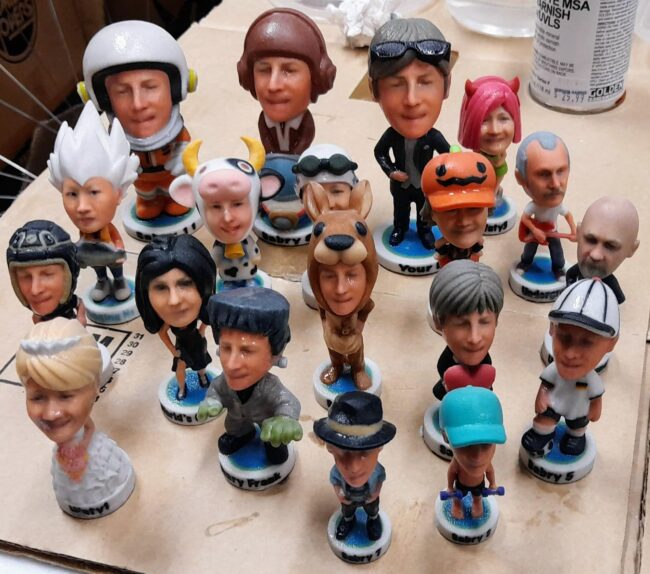 bobblehead 3D-figurine print