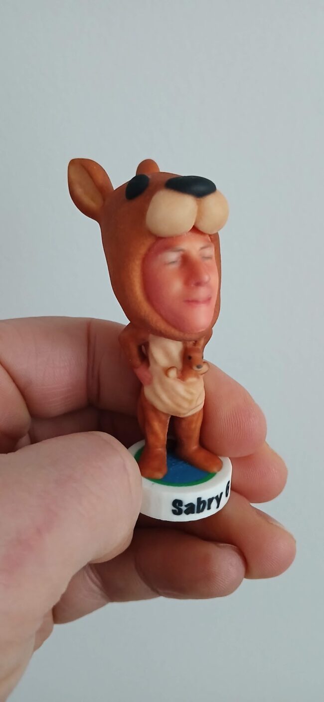 bobblehead 3D-figurine print